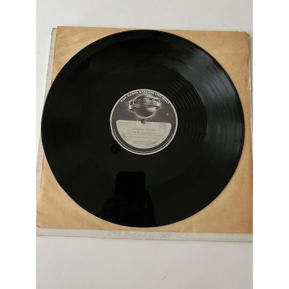 The Pointer Sisters I'm So Excited 12" Promo Radio Station Vinyl JD-13384 VG - Picture 3 of 6